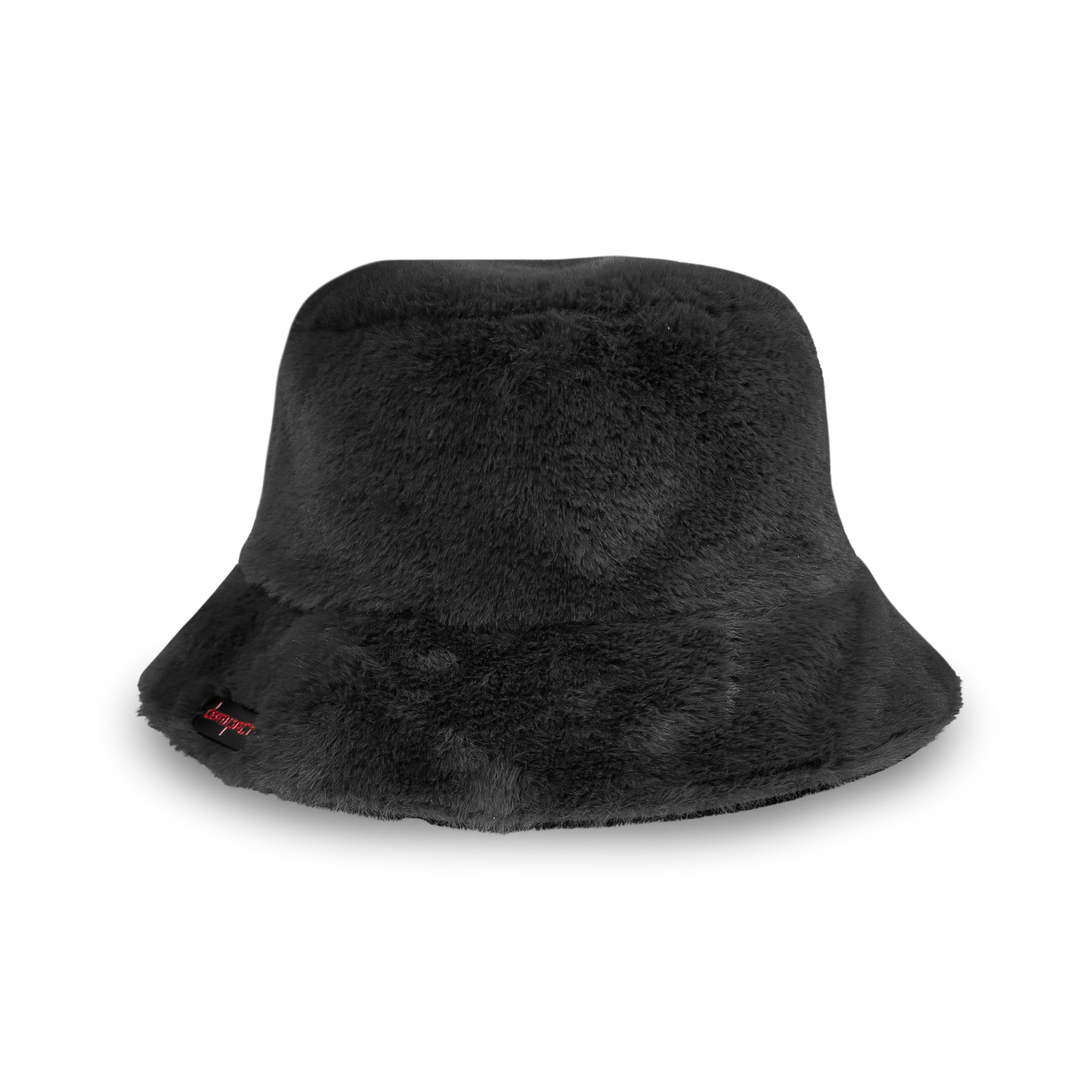 DEATHPACT - RED Fuzzy Reversible Bucket Hat