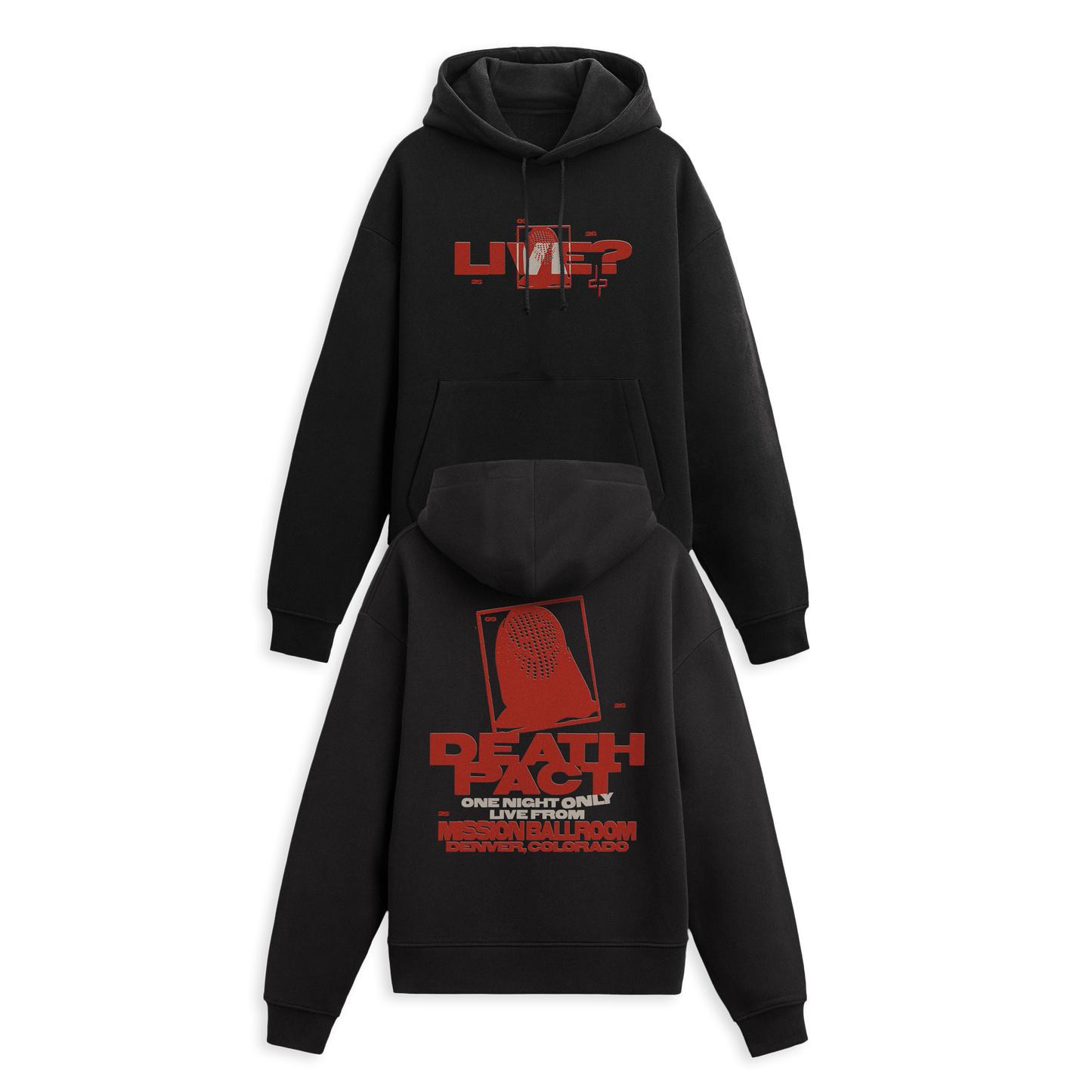 DEATHPACT - MISSION BALLROOM 2025 HOODIE